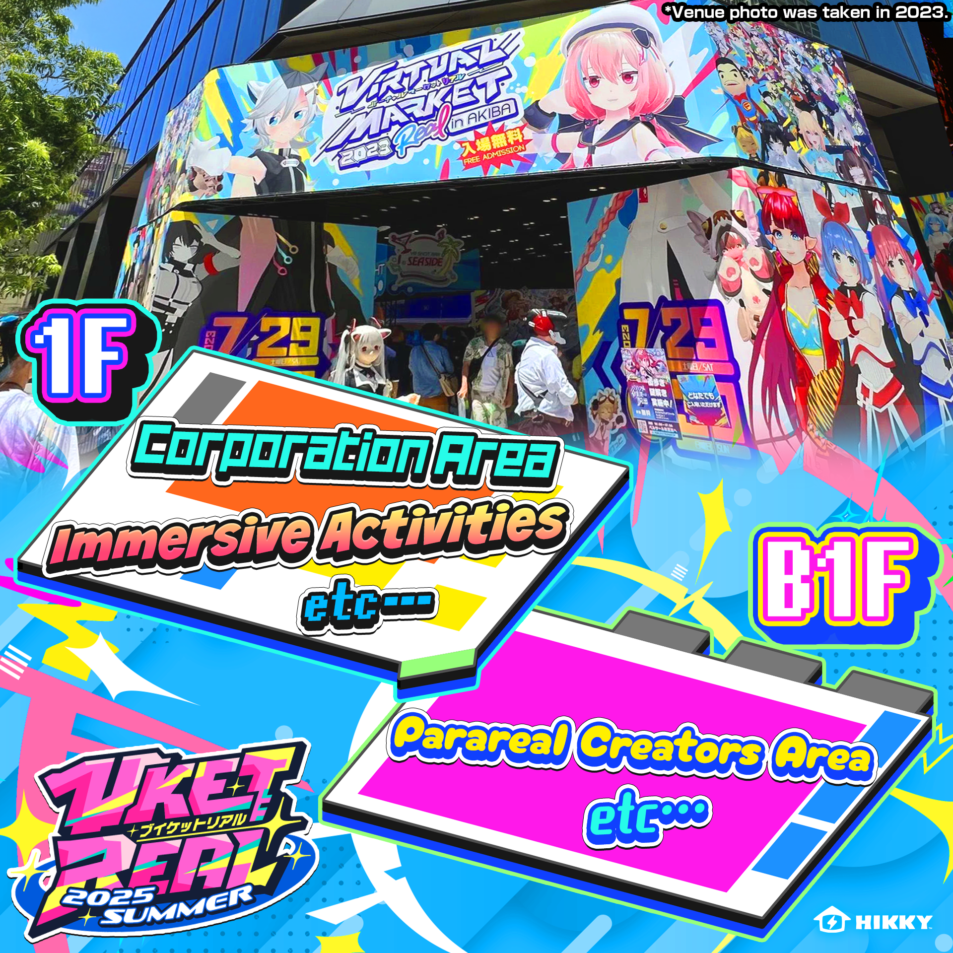 VketReal 2025 Summer Map